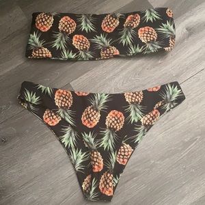 Pineapple bathing suit